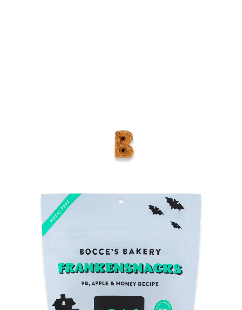 PB, Apple & Honey Frankensnacks Dog Biscuits Eat BOCCE'S BAKERY   