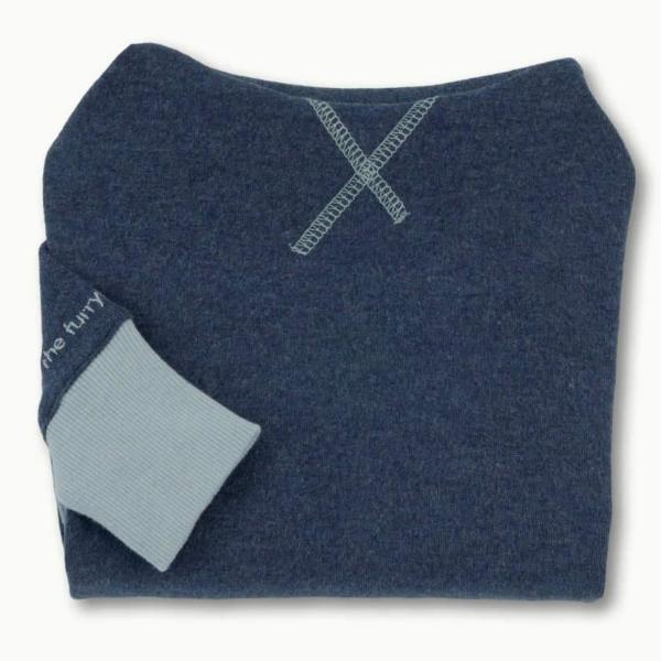 THE FURRYFOLKS | High Neck Jumpsuit in Navy Apparel THE FURRY FOLKS   