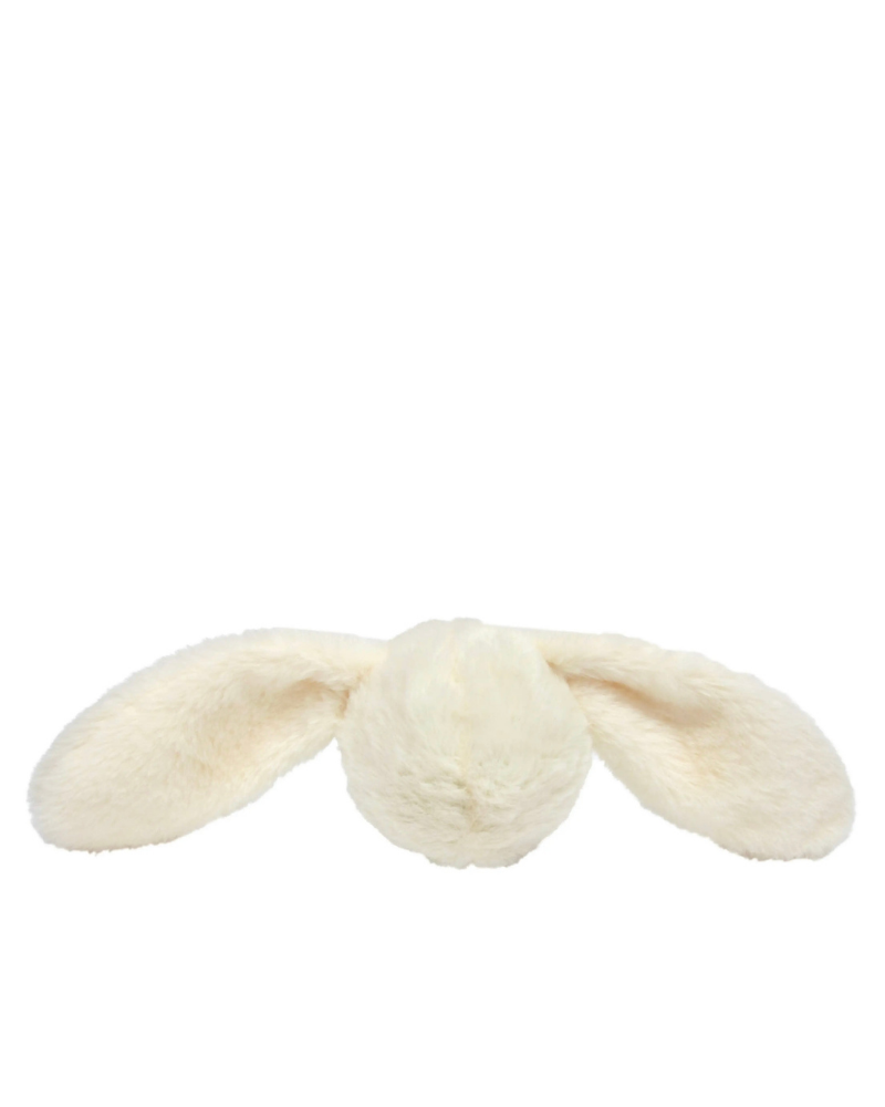 Fuzzy Wuzzie Squeaky Bunny Dog Toy in Ivory Toys FOU FOU PETS   