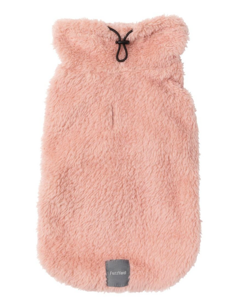 Turtle Teddy Winter Pullover in Blush << FINAL SALE >> Wear FUZZYARD   