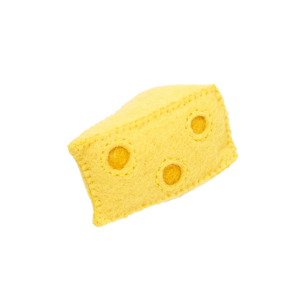 GLOBAL GOODS | Felt Cheese and Baguette Toy toy GLOBAL GOODS   