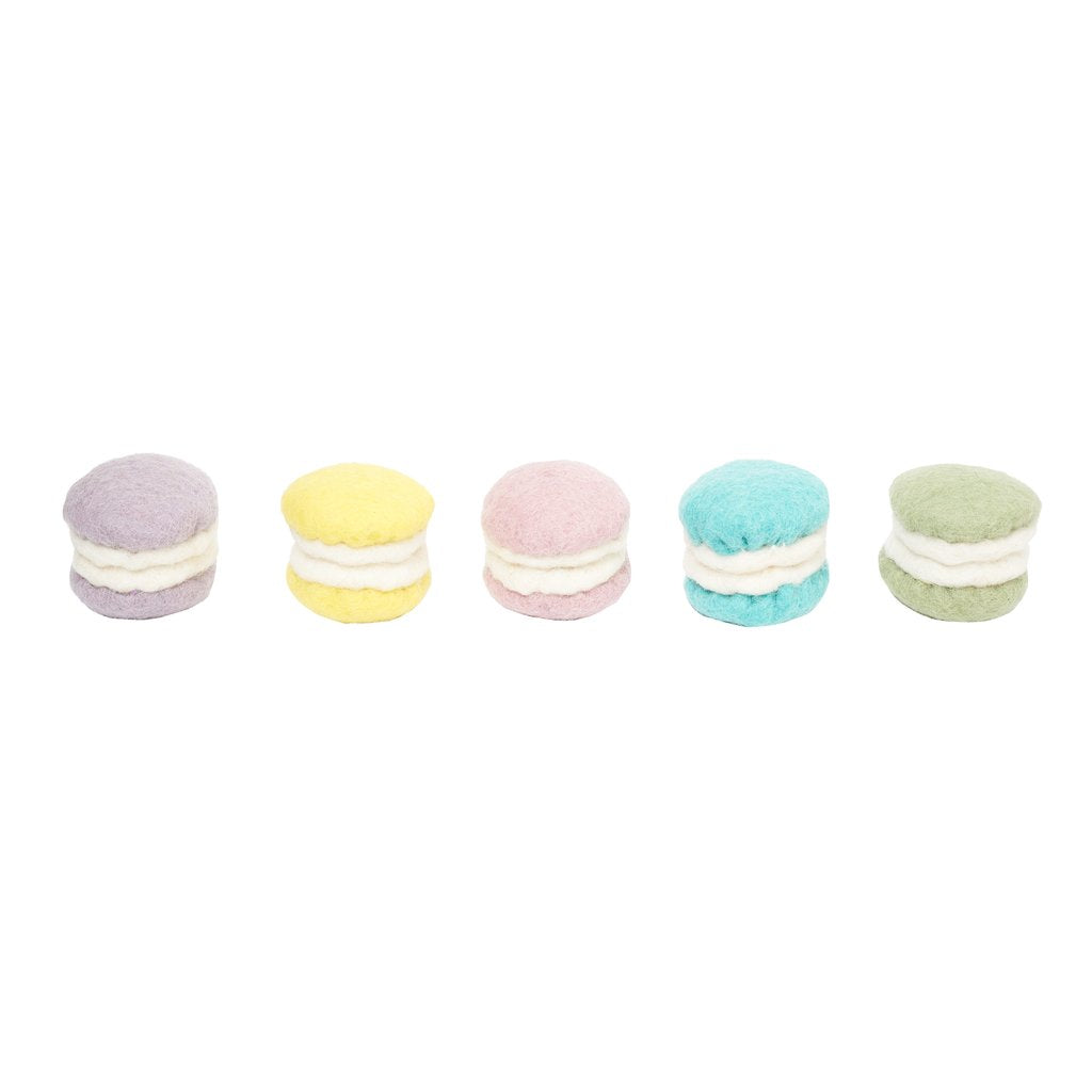 GLOBAL GOODS | Felt Macarons (Sold Individually) toy GLOBAL GOODS   