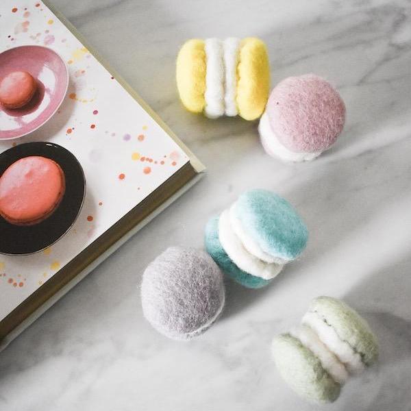 GLOBAL GOODS | Felt Macarons (Sold Individually) toy GLOBAL GOODS   