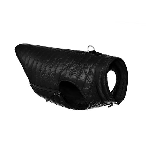 GOOBY Puffer Down Vest in Black DOG CO