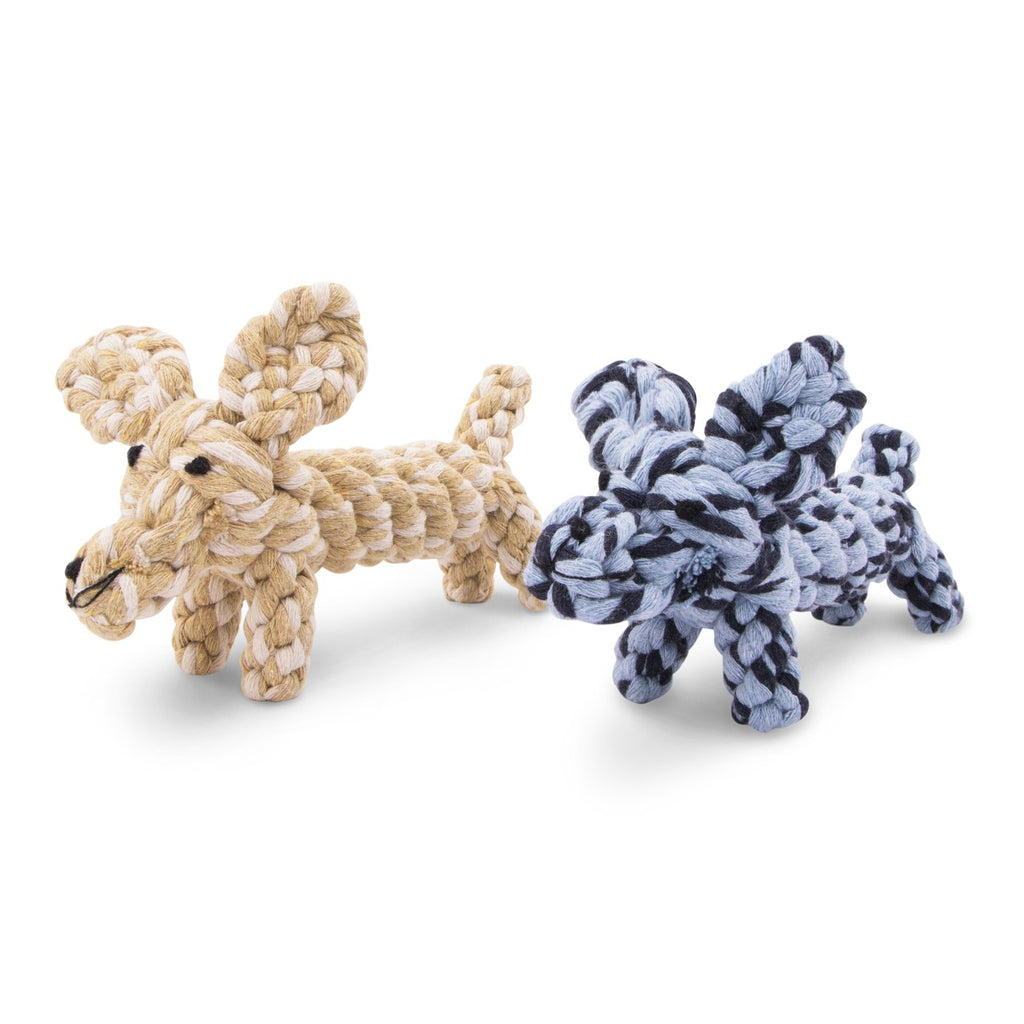 HARRY BARKER | Dog Rope Toy in Blue Toys HARRY BARKER   