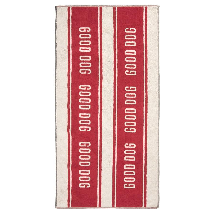 HARRY BARKER | Good Dog Towel in Red clean HARRY BARKER   