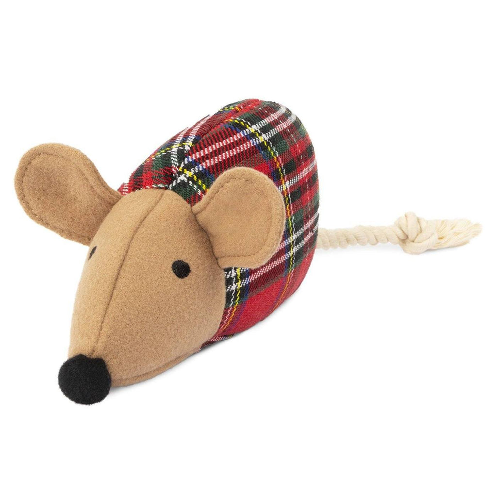 HARRY BARKER | Plaid Mouse Toy Toys HARRY BARKER   