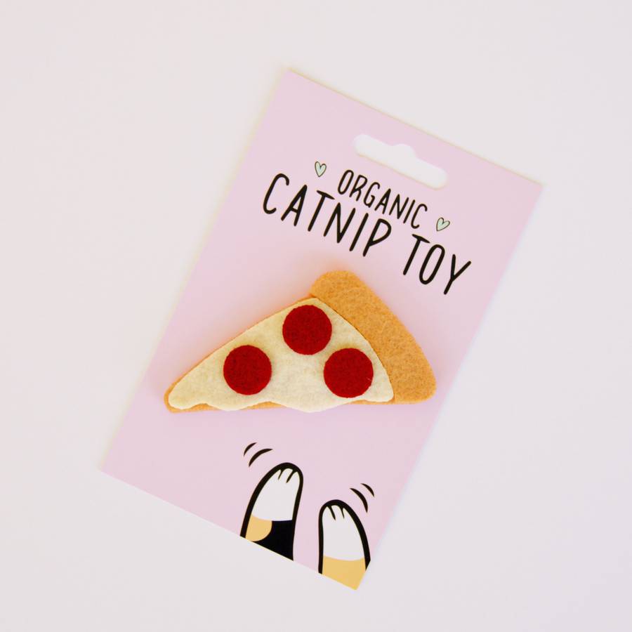 HOUSECAT CLUB | Catnip Pizza Toy CAT HOUSECAT CLUB   