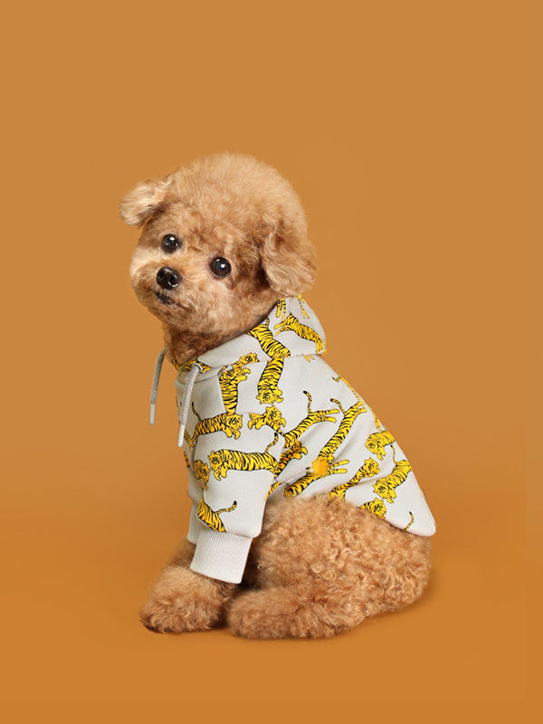 Tiger Dog Hoodie Apparel HUTS & BAY   