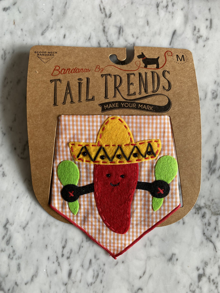 Hot Pepper Bandana (FINAL SALE) Wear TAIL TRENDS   