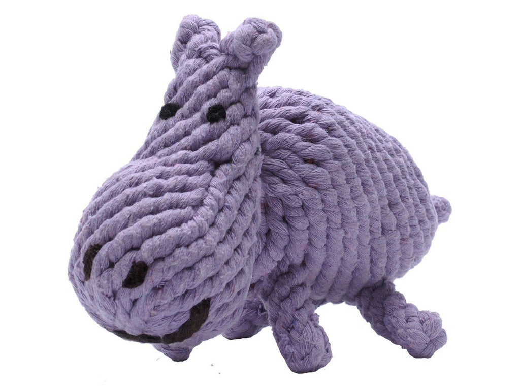 JAX & BONES | Hank the Hippo Rope Toy Toys JAX & BONES   