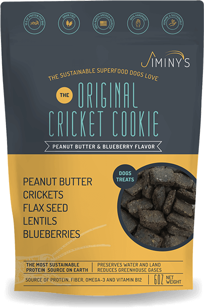 JIMINY'S | Cricket Treats in Peanut Butter and Blueberry Eat JIMINY'S   