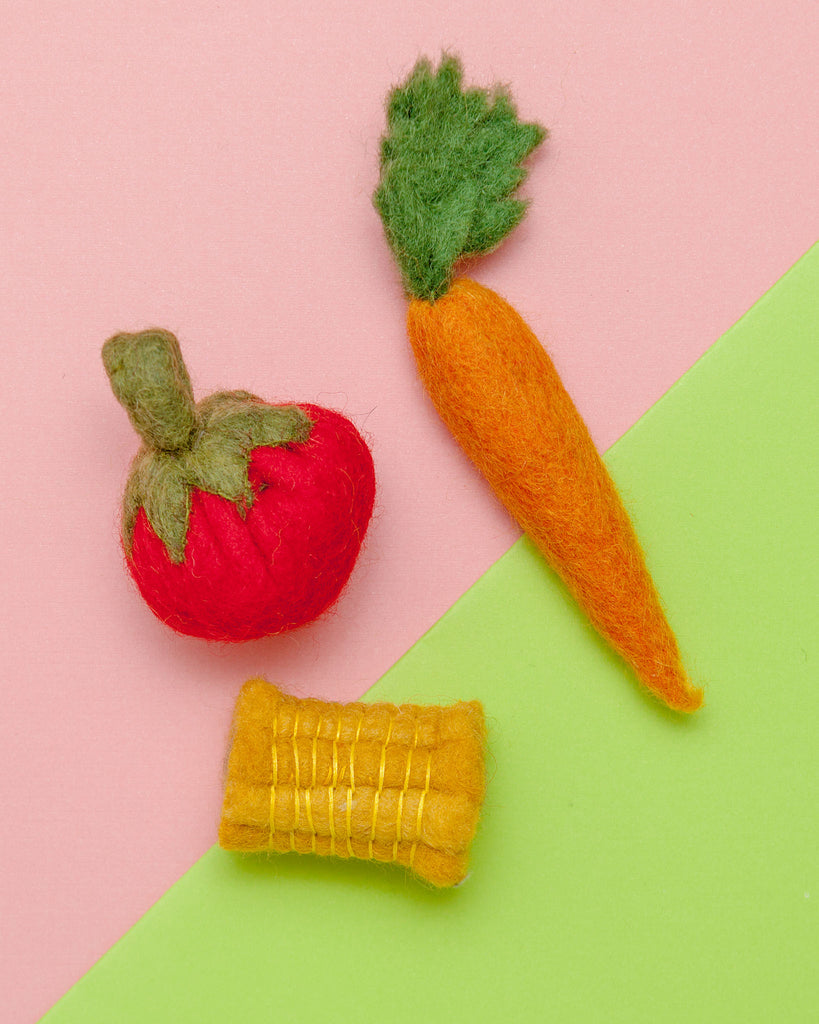 Farmer Cat Produce Toys (Veggie Set) CAT KARMA CAT   