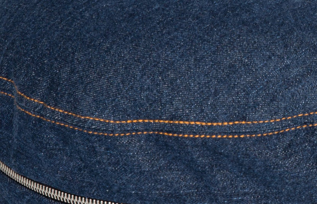 Chad Denim Bolster Bed (Custom/Drop-Ship) Sleep KATHERINE ELIZABETH PET   