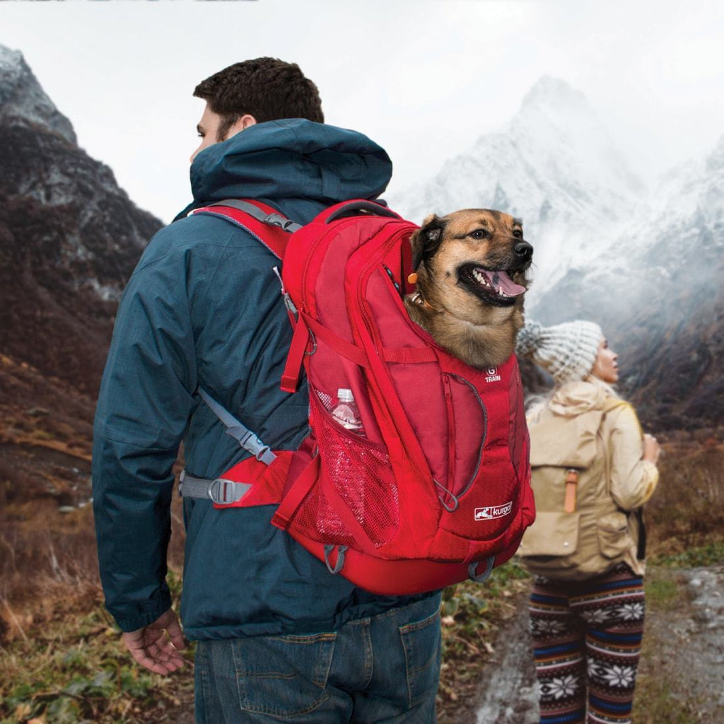KURGO | G-Train Backpack in Red Carry KURGO   