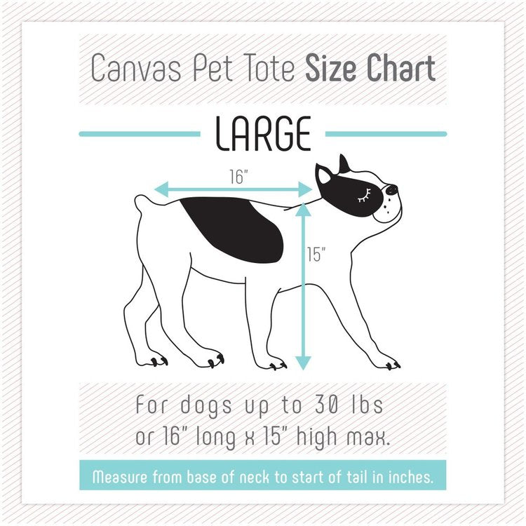 LOVE THY BEAST | Canvas Pet Tote in Maroon & Dark Grey Carry LOVE THY BEAST   