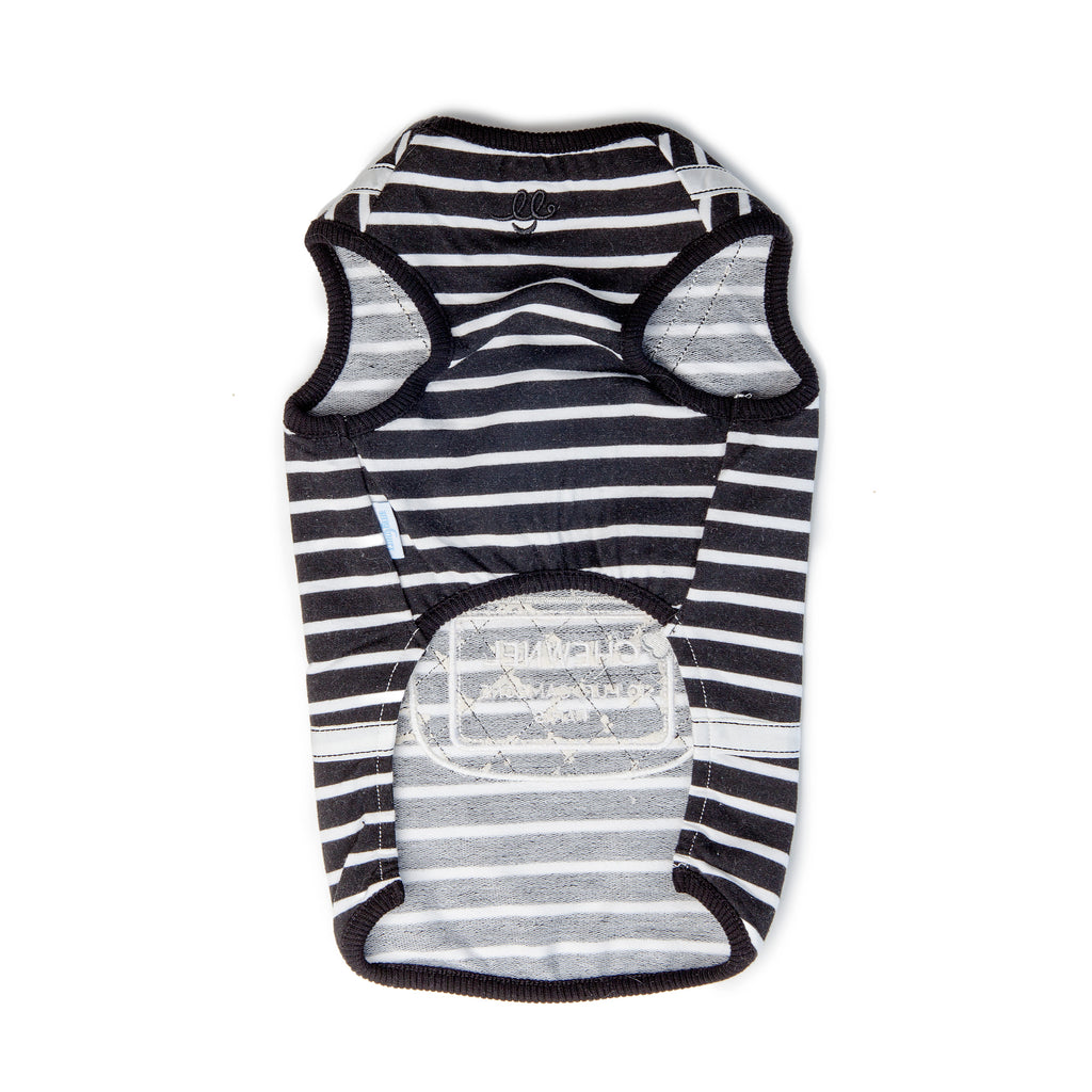 LUNA BLUE | Chewnel Backpack Tank in Black Apparel LUNA BLUE   
