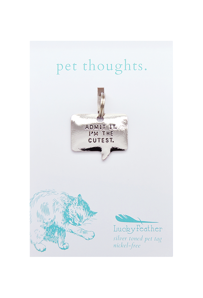 LUCKY FEATHER | Admit It Tag Dog Tag LUCKY FEATHER   