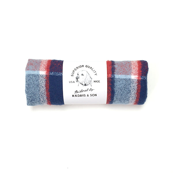 M.N. DAVIS & SON | Dog Bandana in Americana Flannel Accessories M. N. Davis & Son   