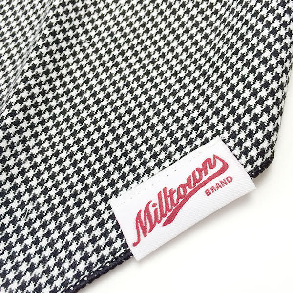 M.N. DAVIS & SON | Dog Bandana in Black & White Houndstooth Accessories M. N. Davis & Son   