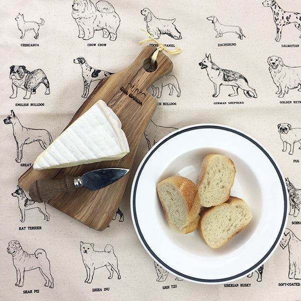 M.N. DAVIS & SON | Dog Breeds Tea Towel Human M. N. Davis & Son   