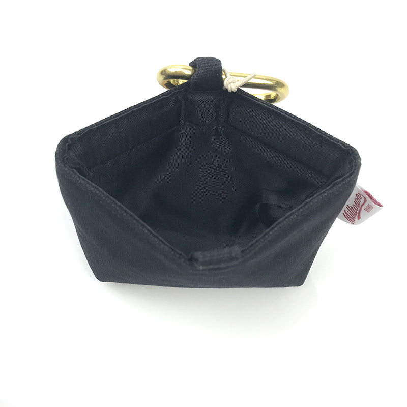 M.N. DAVIS & SON | Milltown Canvas Dog Treat Case in Black Add-Ons M. N. Davis & Son   