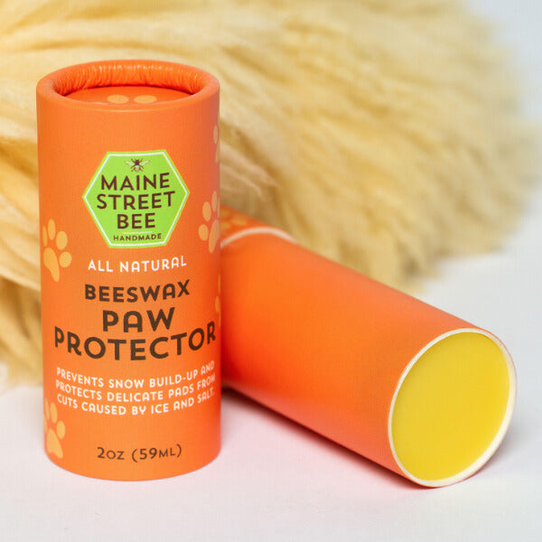 Natural Beeswax Dog Paw Protector clean MAINE STREET BEE   