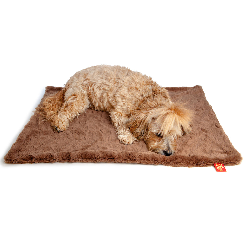 THE DOG SQUAD | Mocha Minkie Blanket Sleep THE DOG SQUAD   