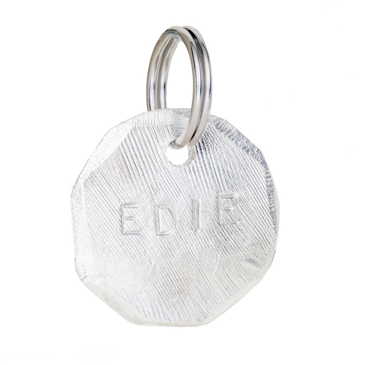 DOG & CO. | Round Dog Tag in Silver (custom) Dog Tag DOG & CO.   