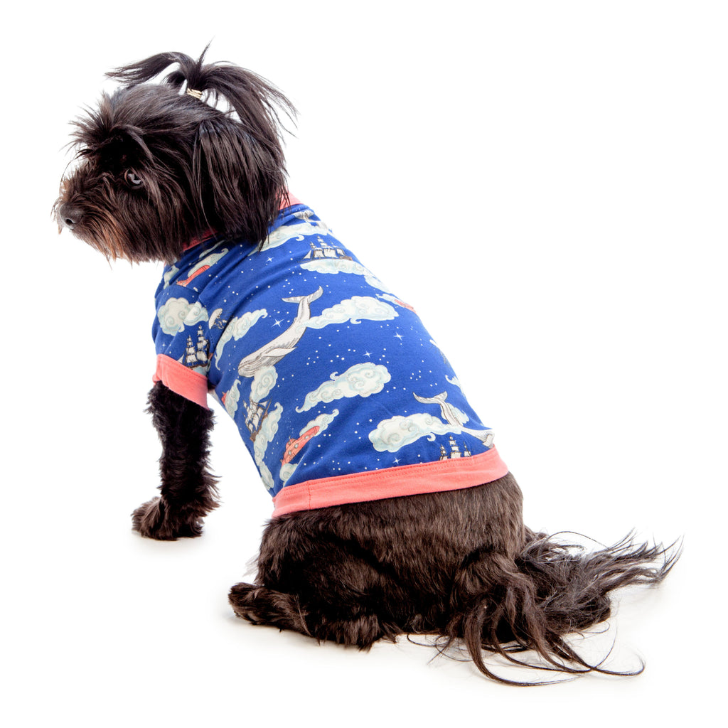 BEDHEAD | Lounge Dog T in Celestial Sea Apparel BEDHEAD   