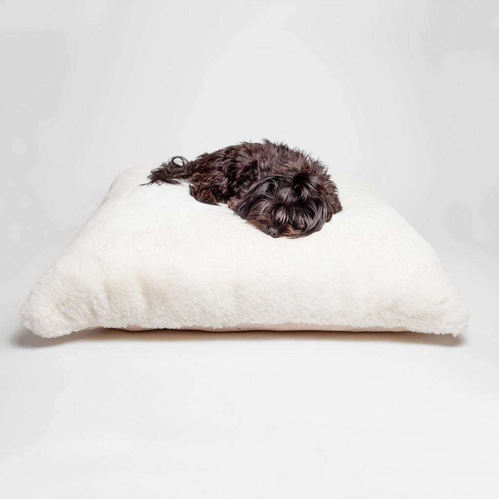 Serenity Bed in Cream (Custom/Drop-Ship) Bed HELLO DOGGIE   