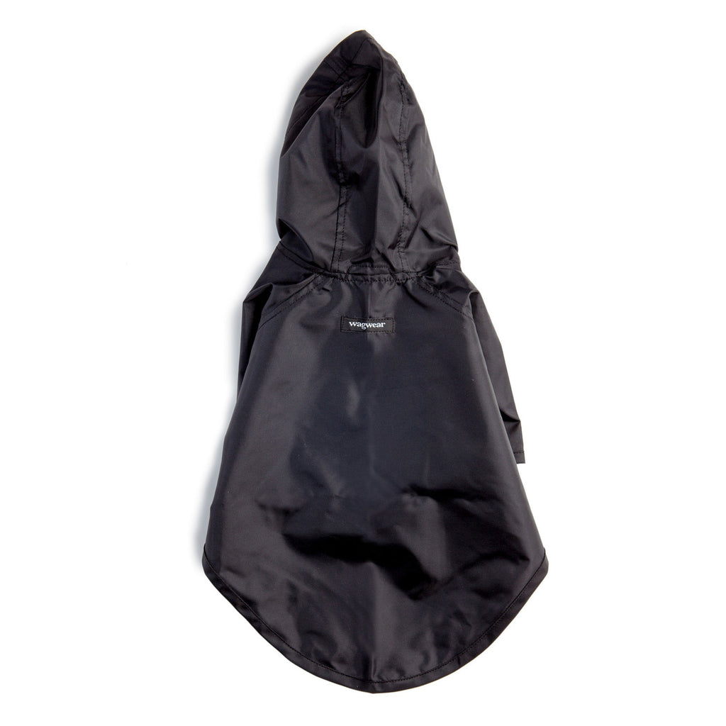 WAGWEAR | Nylon Rainbreaker in Black Coats & Jackets WAGWEAR   