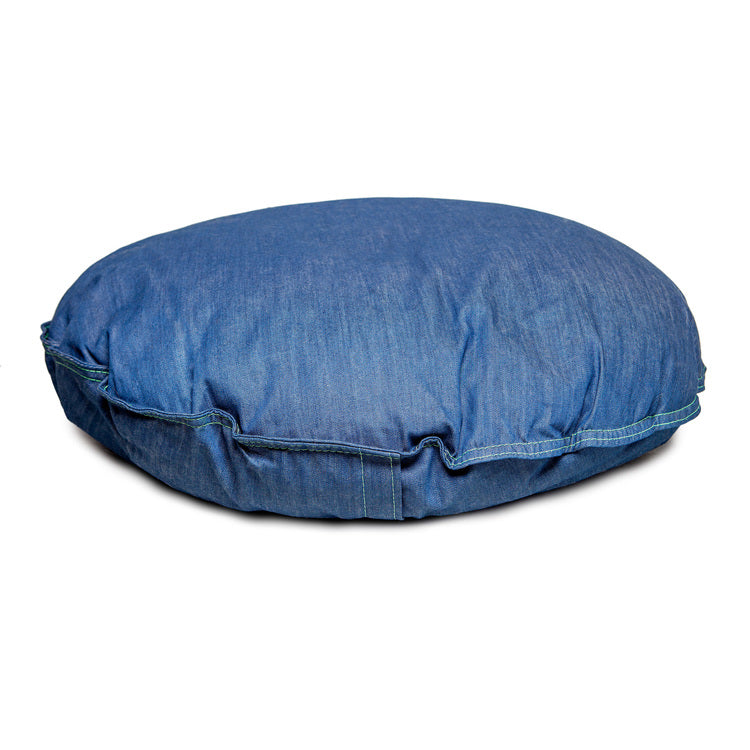 DEN DOG BEDS | Dog Bed in Whistle Blue Denim Bed DEN DOG BEDS   