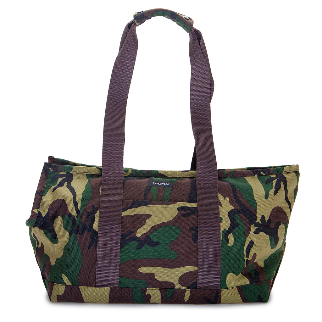 Cordura Zipper Tote in Camo (Made in the USA) (Direct Ship) Carry WAGWEAR   