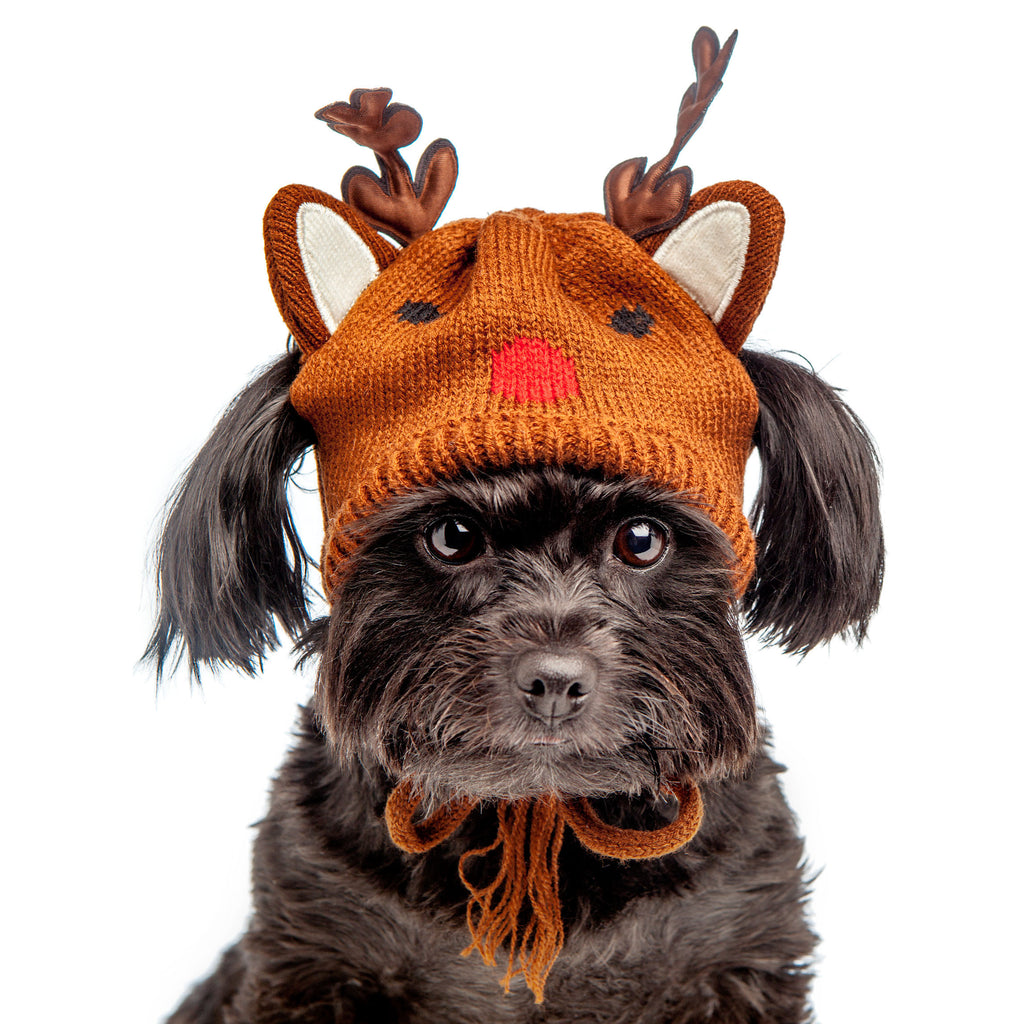 WORTHY DOG | Reindeer Hat Accessories THE WORTHY DOG   