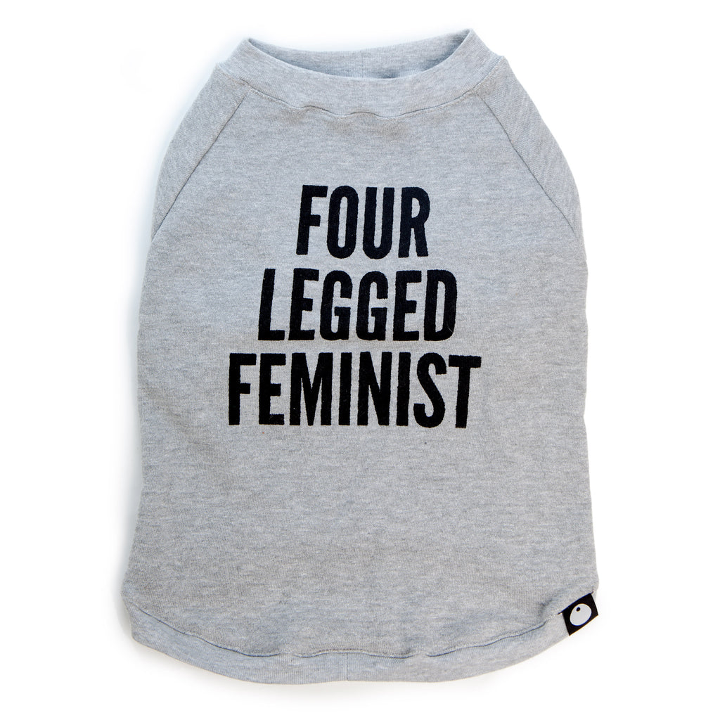 DOG & CO. | Four Legged Feminist Crewneck Sweatshirt Apparel DOG & CO. COLLECTION   