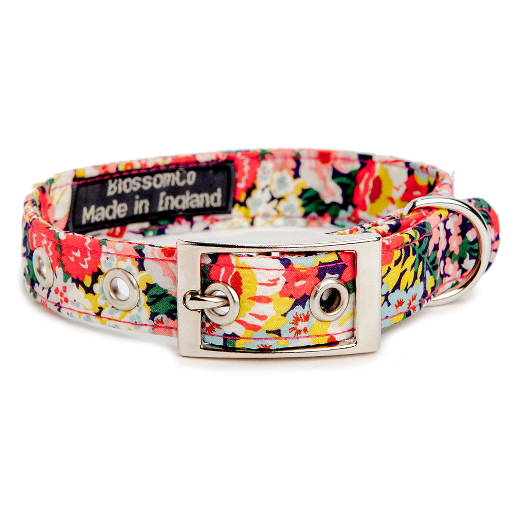 Liberty Print Thorpe Dog Collar (FINAL SALE) WALK BLOSSOM CO.   