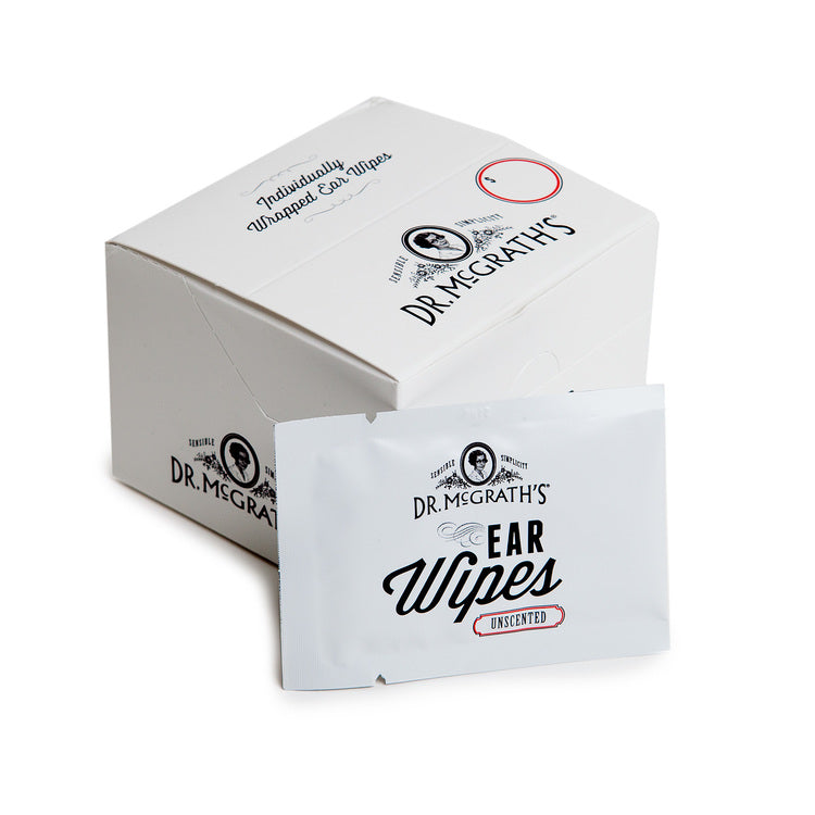 DR. MCGRATH'S | Ear Wipes (Box) clean DR. MCGRATH'S   