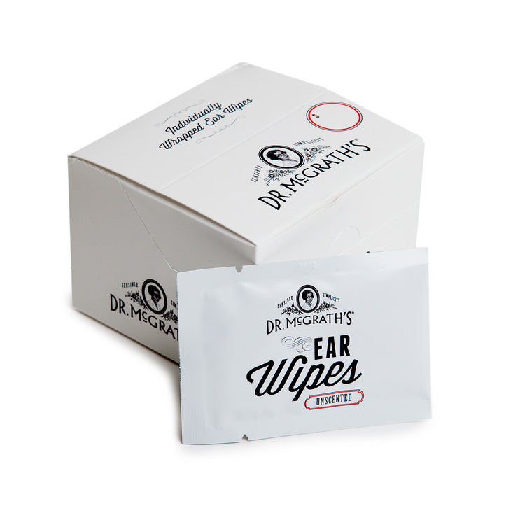 DR. MCGRATH'S | Ear Wipes (Single) clean DR. MCGRATH'S   