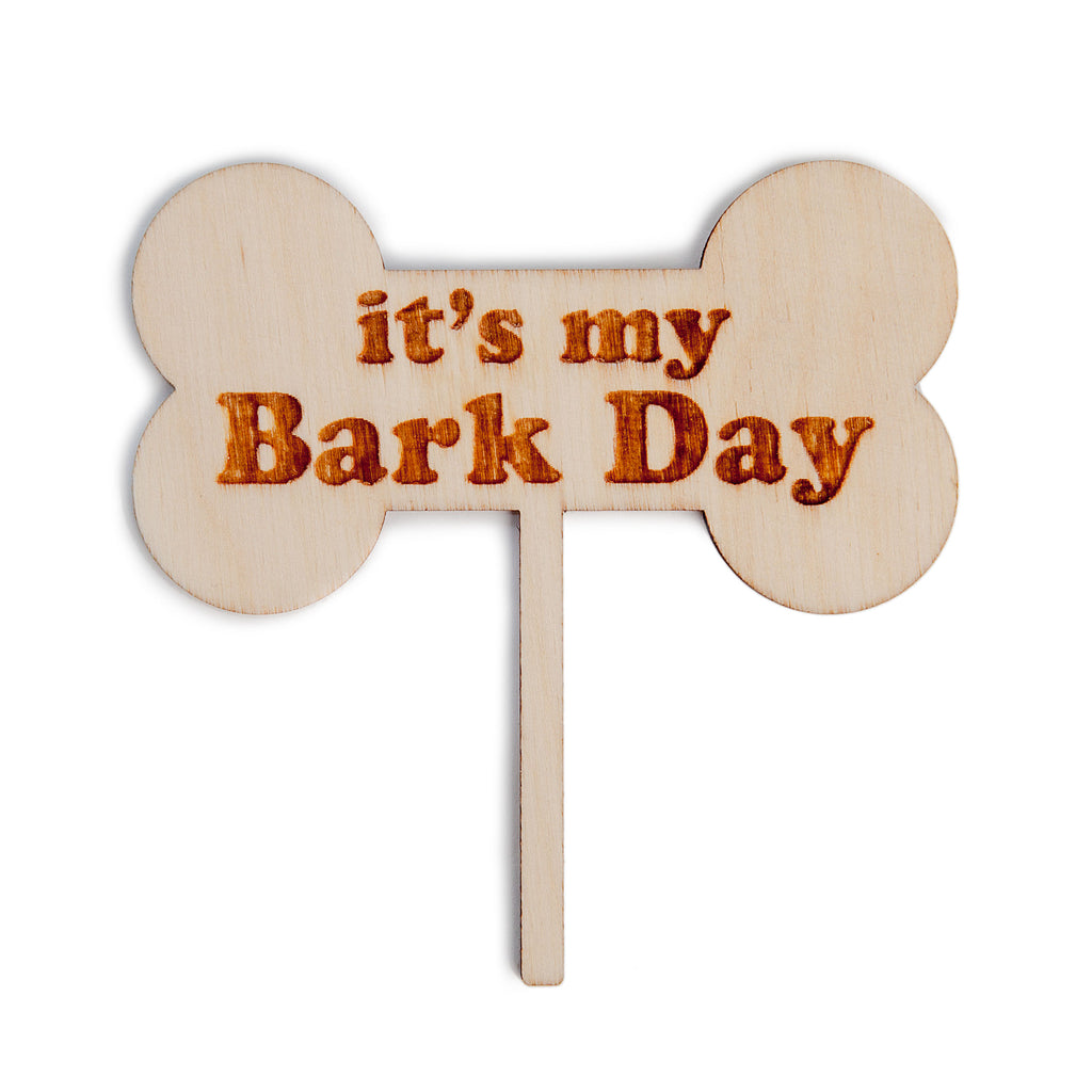 PLAYA PUP | "It's My Bark Day" Cake Topper Eat PLAYA PUP   