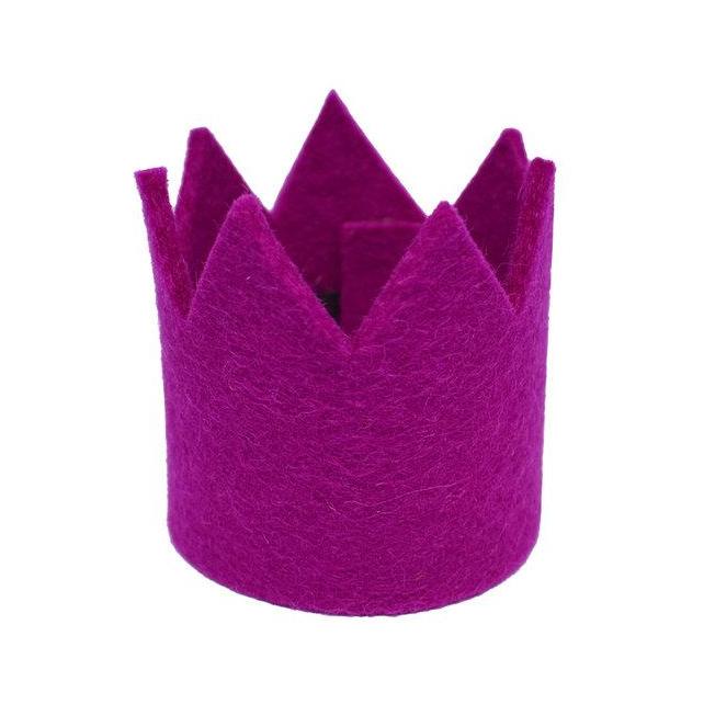 MODERN BEAST | Party Beast Crown in Fuchsia Accessories MODERN BEAST   