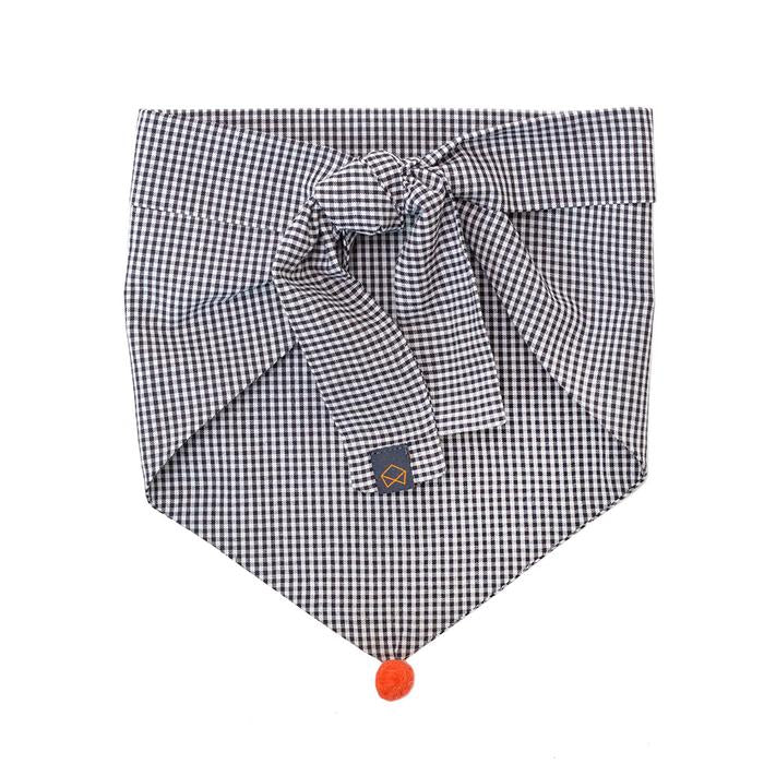 MODERN BEAST | Black Gingham Neckwear Accessories MODERN BEAST   