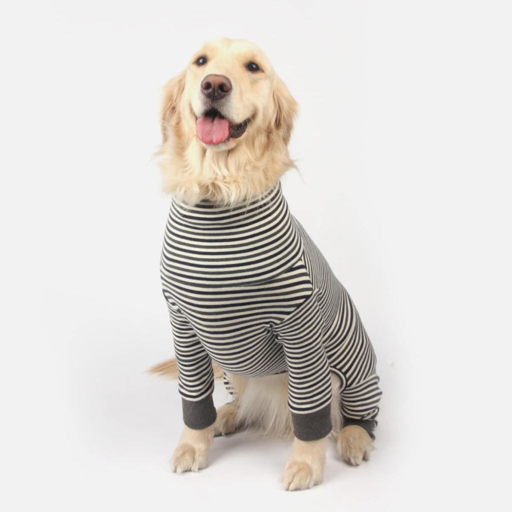 MONCHOUCHOU | Easy Fit All-in-One in Navy & Grey (4XL - 6XL) Apparel MONCHOUCHOU   