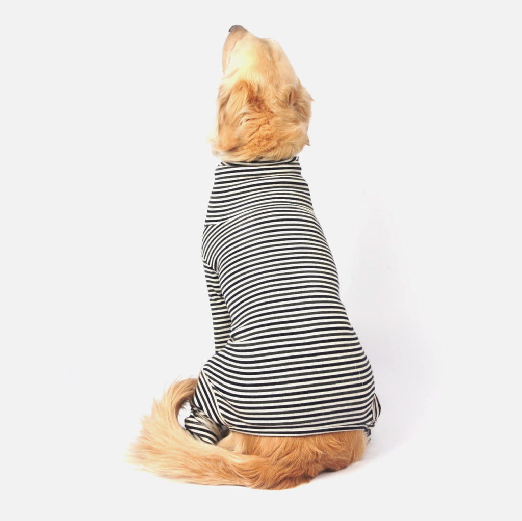 MONCHOUCHOU | Easy Fit All-in-One in Navy & Grey (4XL - 6XL) Apparel MONCHOUCHOU   
