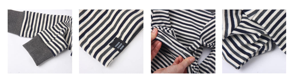 MONCHOUCHOU | Easy Fit All-in-One in Navy & Grey (4XL - 6XL) Apparel MONCHOUCHOU   
