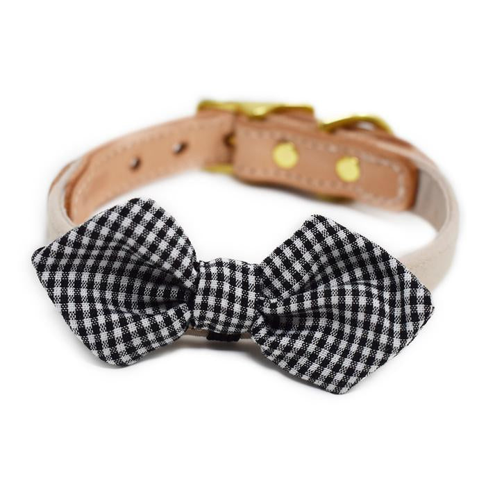 MODERN BEAST | Bow Tie in Black Gingham Accessories MODERN BEAST   