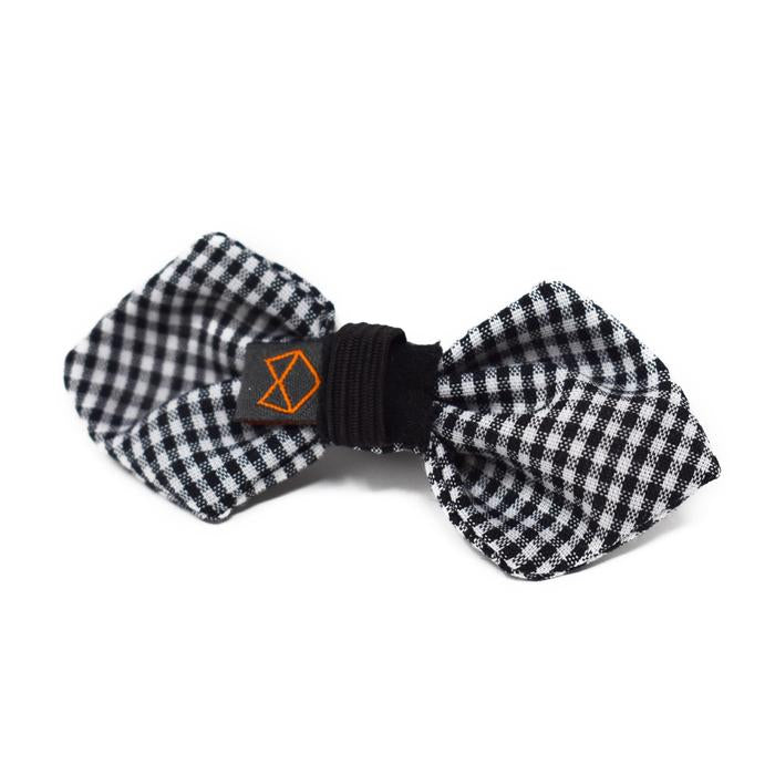 MODERN BEAST | Bow Tie in Black Gingham Accessories MODERN BEAST   