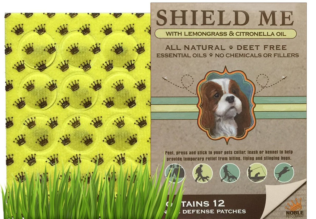 NOBLE PET COMPANY | Lemongrass & Citronella Oil Insect Defense Patches clean NOBLE PET   