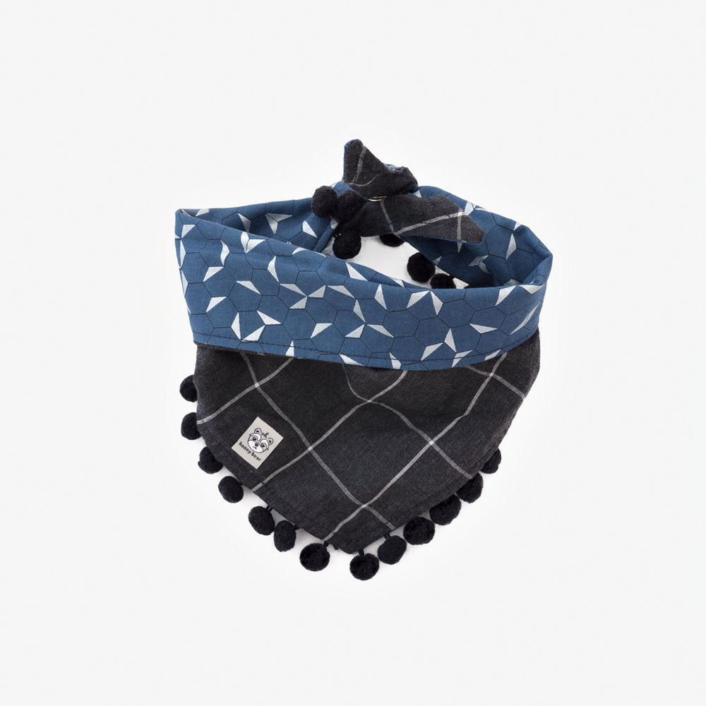 OH HONEY BEAR | Benjamin Pom Pom Bandana Accessories OH HONEY BEAR   