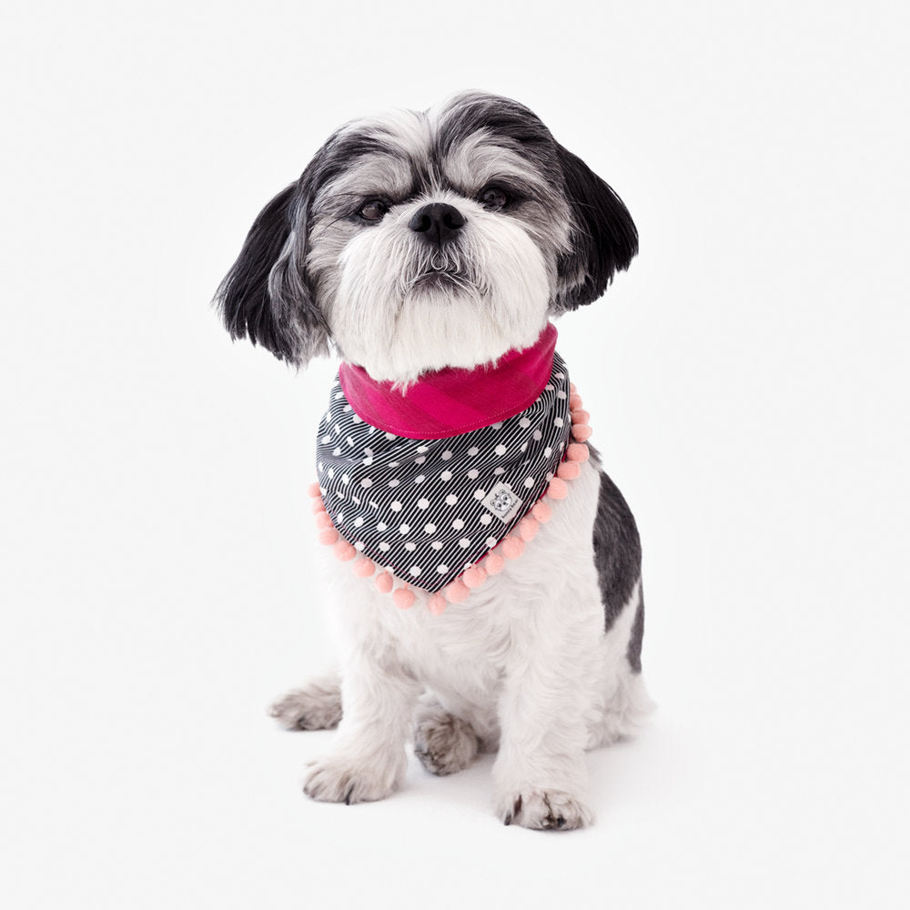 OH HONEY BEAR | Margot Pom Pom Bandana Accessories OH HONEY BEAR   